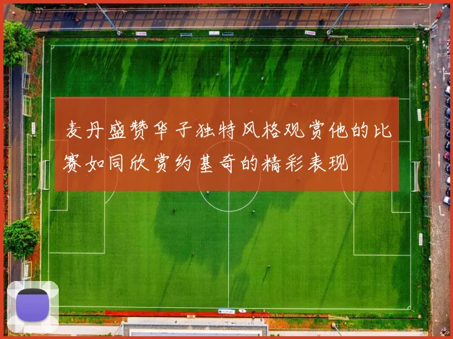 麦丹盛赞华子独特风格观赏他的比赛如同欣赏约基奇的精彩表现